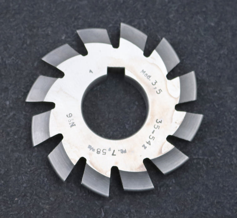 Bild des Artikels DOLD-Zahnformfräser-m=-3,5mm-No.-6-für-Z=-35-54-EGW-20°-Ø75x27mm-LKN