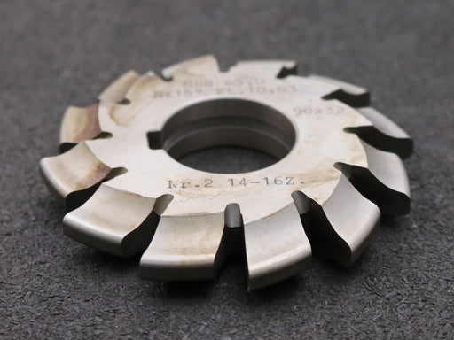 Bild des Artikels DOLD-Zahnformfräser-m=-5mm-No.-2-für-Z=-14-16-EGW-15°-gear-profile-cutter