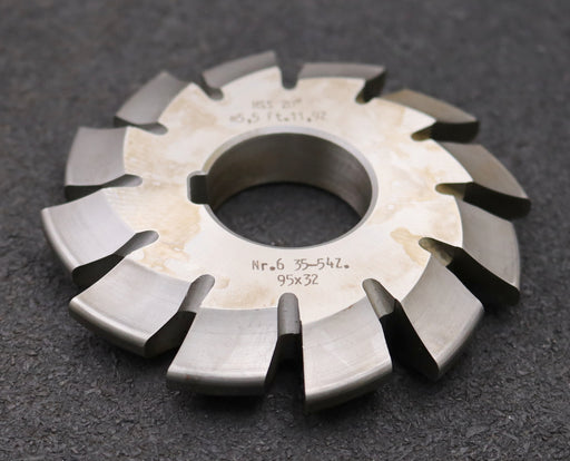 Bild des Artikels DOLD-Zahnformfräser-m=-5,5mm-No.-6-für-Z=-35-54-EGW-20°-gear-profile-cutter