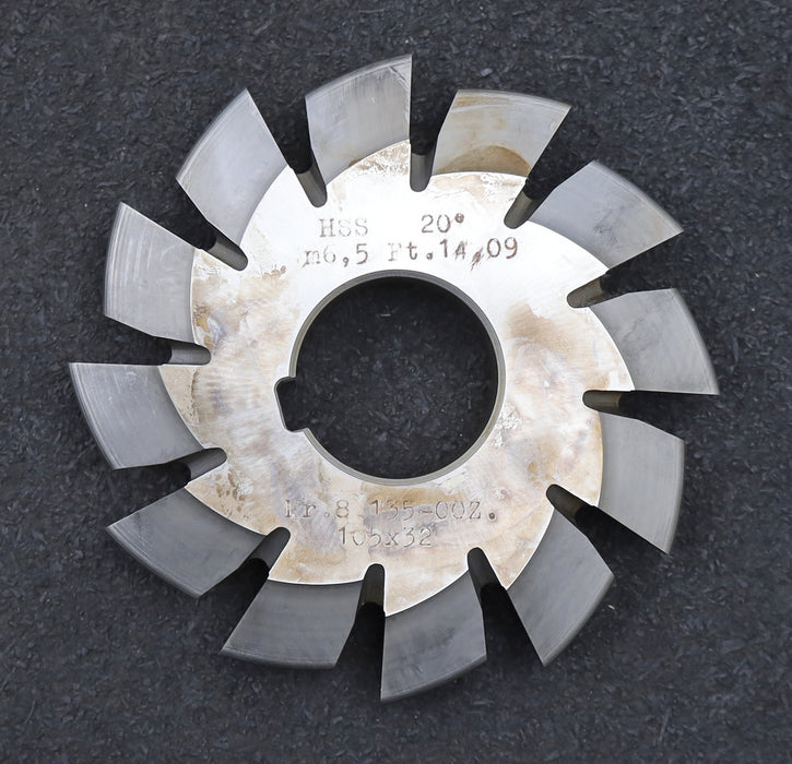 Bild des Artikels DOLD-Zahnformfräser-m=-6,5mm-No.-8-für-Z=-135-00-EGW-20°-gear-profile-cutter