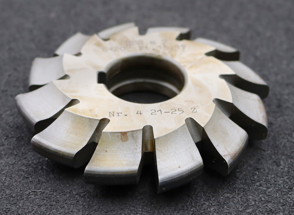 Bild des Artikels DOLD-Zahnformfräser-m=-7mm-No.-4-für-Z=-21-25-EGW-20°-gear-profile-cutter