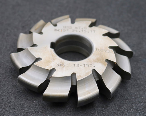 Bild des Artikels DOLD-Zahnformfräser-m=-7mm-No.-1-für-Z=-12-13-EGW-15°-gear-profile-cutter