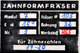 Bild des Artikels DOLD-Zahnformfräser-m=-7mm-No.-3-für-Z=-17-20-EGW-15°-gear-profile-cutter