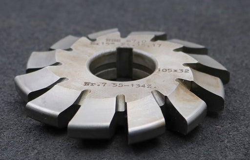 Bild des Artikels DOLD-Zahnformfräser-m=-7mm-No.-7-für-Z=-55-134-EGW-15°-gear-profile-cutter