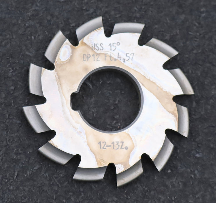 Bild des Artikels DOLD-Zahnformfräser-D.P.=-12-No.-8-für-Z=-12-13-EGW-15°-gear-profile-cutter