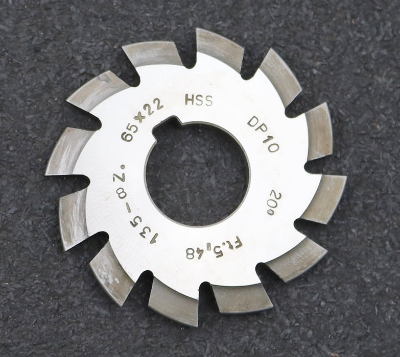 Bild des Artikels DOLD-Zahnformfräser-D.P.=-10-No.-1-für-Z=-135-00-EGW-20°-gear-profile-cutter