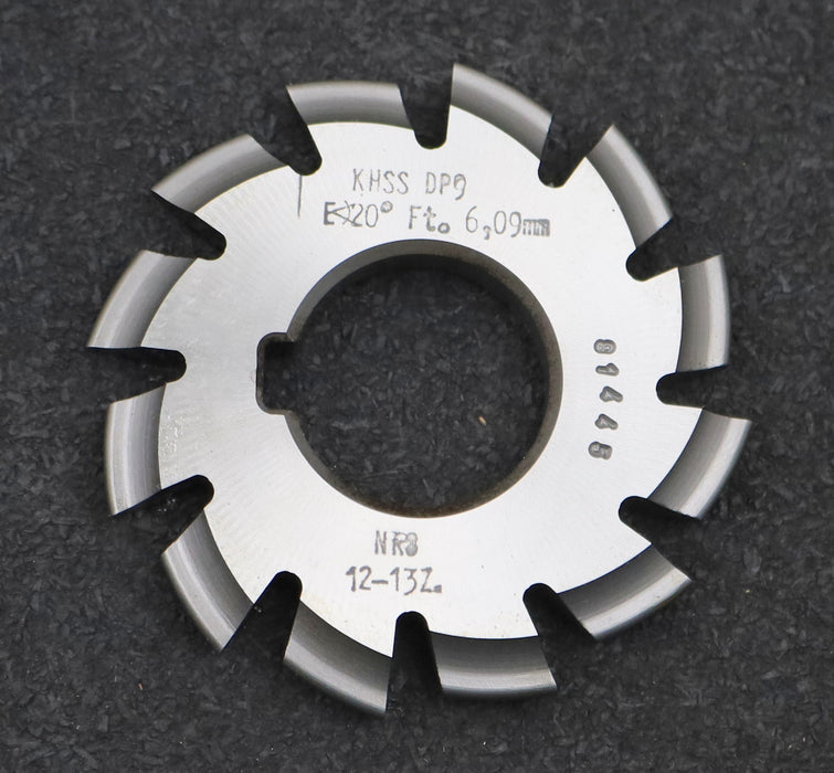 Bild des Artikels DOLD-Zahnformfräser-D.P.=-9-No.-8-für-Z=-12-13-EGW-20°-gear-profile-cutter