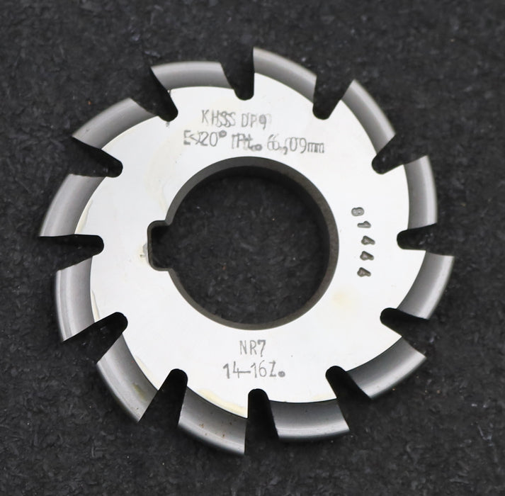 Bild des Artikels DOLD-Zahnformfräser-D.P.=-9-No.-7-für-Z=-14-16-EGW-20°-gear-profile-cutter