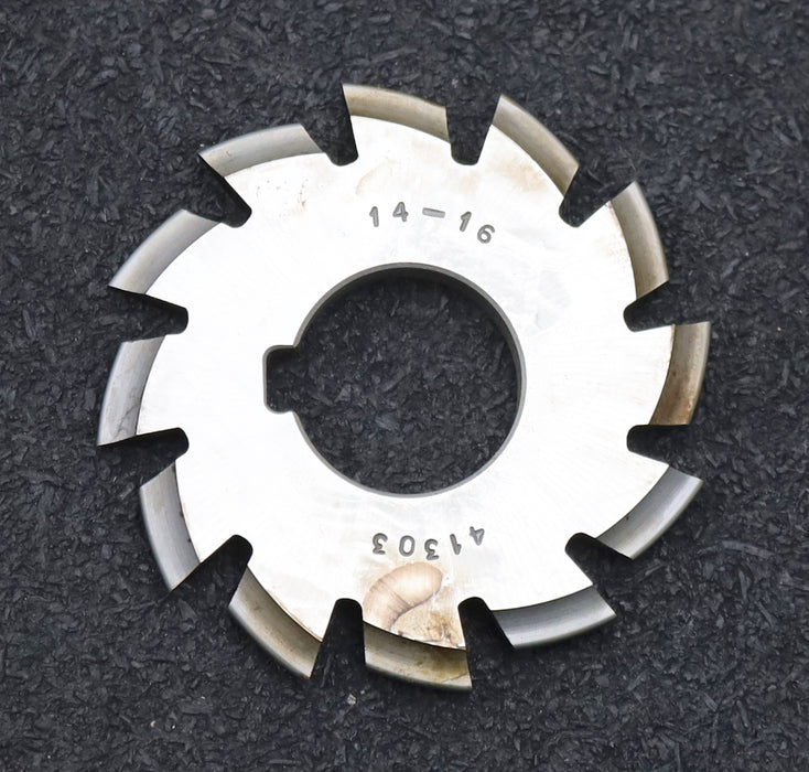 Bild des Artikels DOLD-Zahnformfräser-m=-1,795mm-No.-2-für-Z=-14-16-EGW-15°-gear-profile-cutter