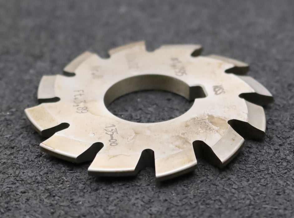 Bild des Artikels DOLD-Zahnformfräser-m=-1,795mm-No.-8-für-Z=-135-00-EGW-15°-gear-profile-cutter