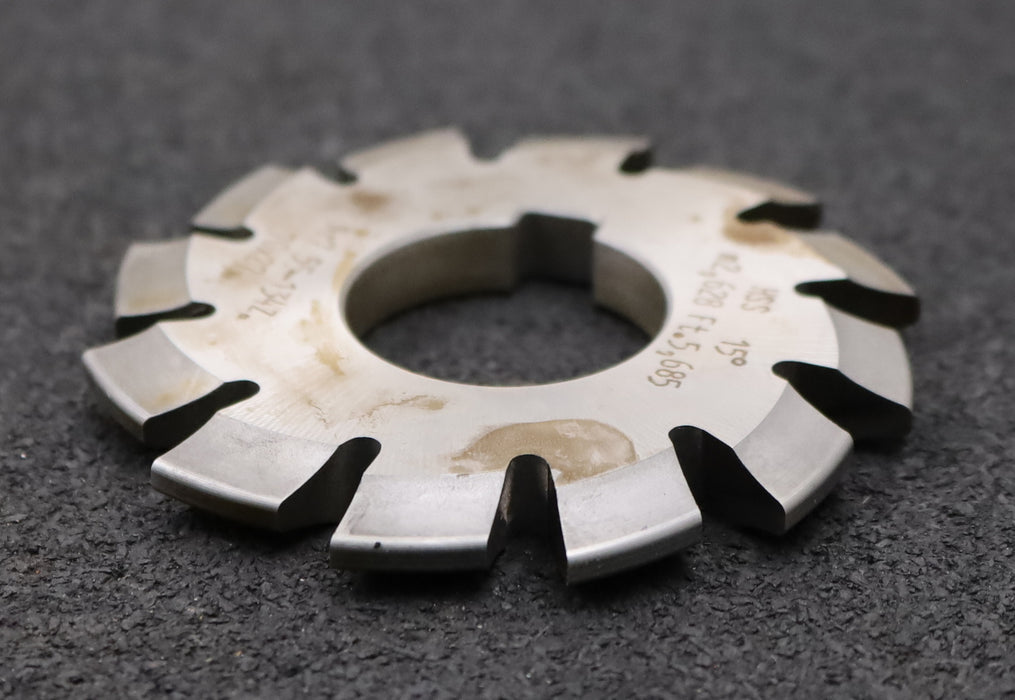 Bild des Artikels DOLD-Zahnformfräser-m=-2,628mm-No.-7-für-Z=-55-134-EGW-15°-gear-profile-cutter