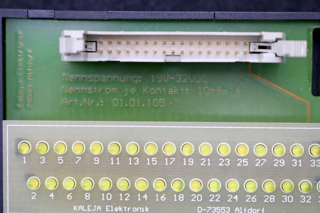 Bild des Artikels KALEJA-Übergabemodul-für-Flachbandstecker-Nr.:-01.01.105-Nennspannung-19-32VDC