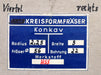 Bild des Artikels DOLD-Viertelrund-Formfräser-konkav-Radiusfräser-Radius-2,25mm-Schnitt:-rechts