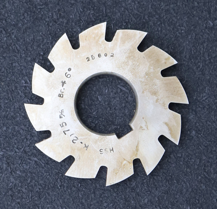 Bild des Artikels DOLD-Viertelrund-Formfräser-konkav-Radiusfräser-Radius-2,75mm-Schnitt:-rechts