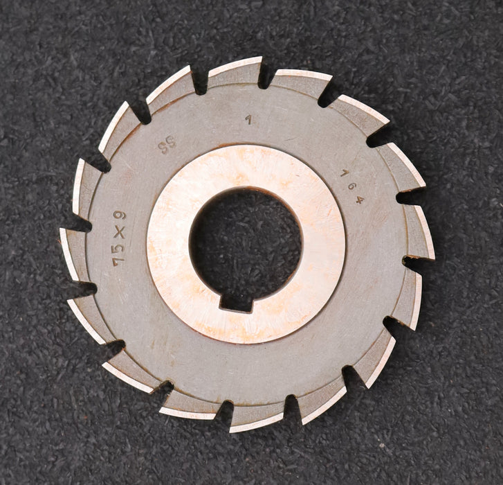 Bild des Artikels DOLD-Nutenfräser-slot-cutter-Nutbreite-9mm-16-Spannuten-Ø75x9x22mm-mit-LKN