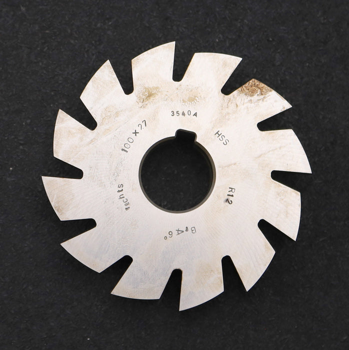 Bild des Artikels DOLD-Viertelrund-Formfräser-konkav-Radiusfräser-Radius-12mm-Schnitt:-Rechts