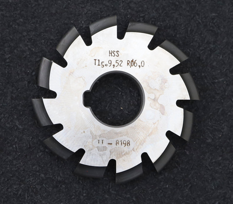 Bild des Artikels DOLD-Rollketenrad-Formfräser--Teilung=-9,52mm=-3/8"-RollenØ=-6mm-Profil-Nr.-II