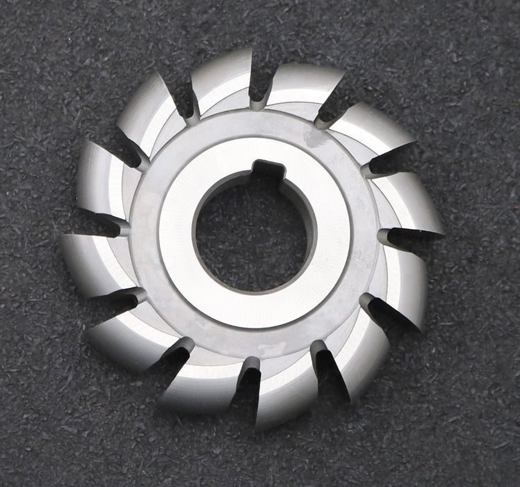 Bild des Artikels DOLD-Halbrund-Formfräser-konvex-Radiusfräser-Radius-9mm-Spannwinkel-6°