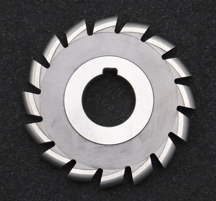 Bild des Artikels DOLD-Halbrund-Formfräser-konvex-Radiusfräser-Radius-4,5mm-Spannwinkel-6°-LKN