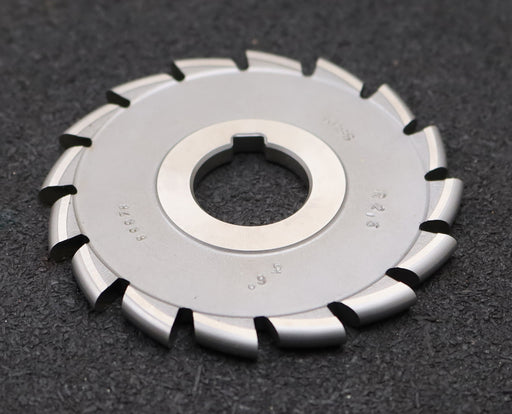 Bild des Artikels DOLD-Halbrund-Formfräser-konvex-Radiusfräser-Radius-2,5mm-Spannwinkel-6°-LKN