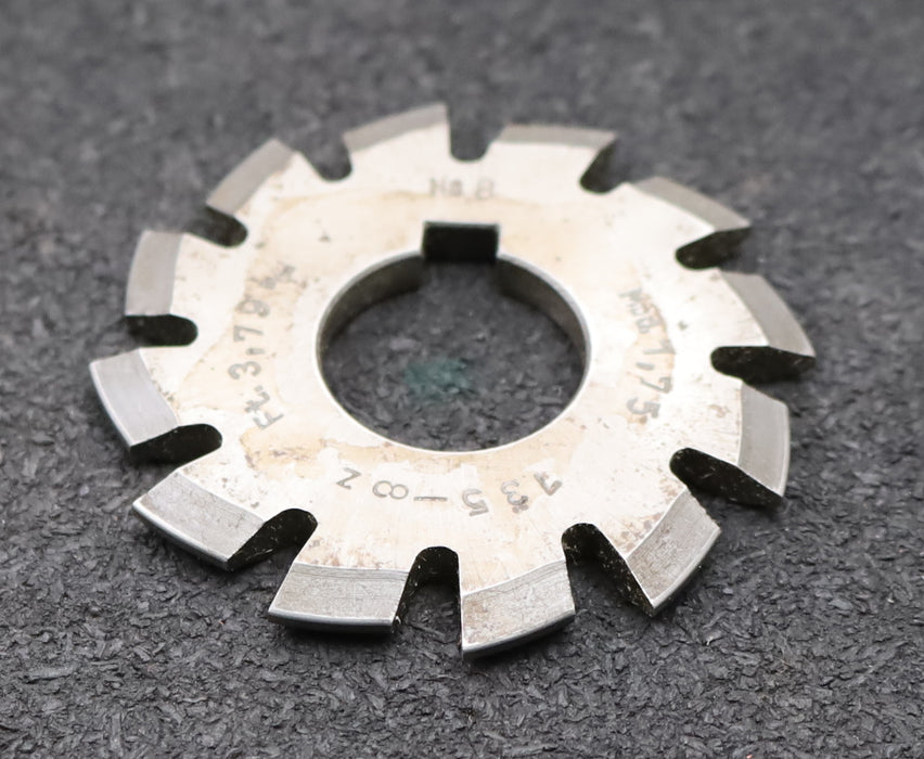 Bild des Artikels DOLD-Zahnformfräser-m=-1,75mm-No.-8-Z=-135-00-EGW-20°-Ø60x22mm-LKN-12-Spannuten