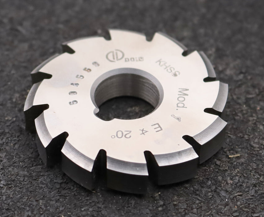 Bild des Artikels DOLD-Zahnwellen-Formfräser-involute-spline-profile-cutter-m=-1mm-EGW-20°-Z-30/19