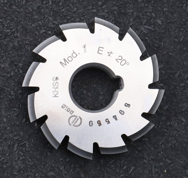 Bild des Artikels DOLD-Zahnwellen-Formfräser-involute-spline-profile-cutter-m=-1mm-EGW-20°-Z-30/19