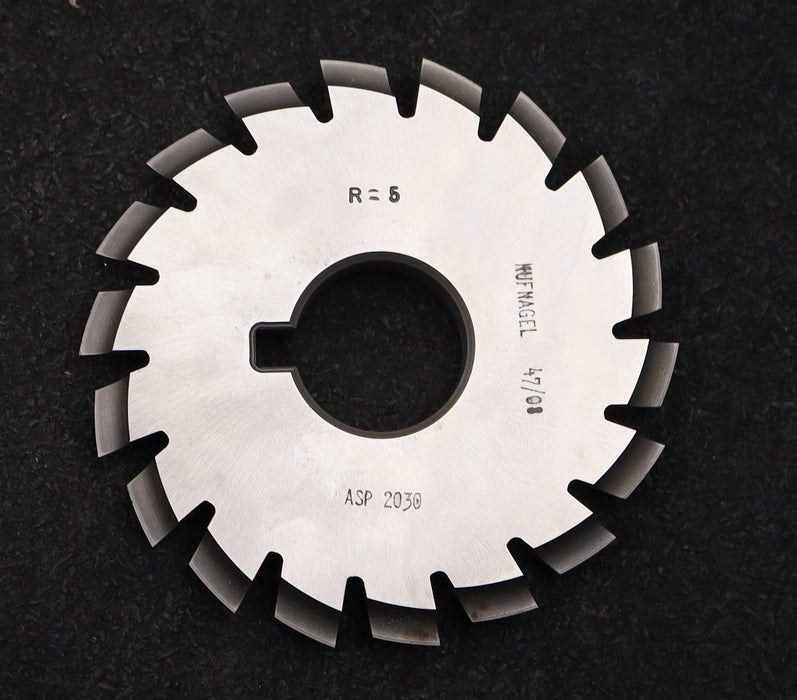 Bild des Artikels DOLD-Formfräser-konkav-Radiusfräser-Radius-5mm-Ø95x12xØ27mm-mit-LKN-ASP2030