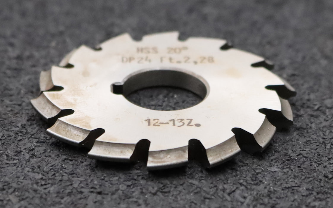 Bild des Artikels DOLD-Zahnformfräser-gear-profile-cutter-DP-24-No.-8--Z=-12-13-EGW-20°Ø50x16mm