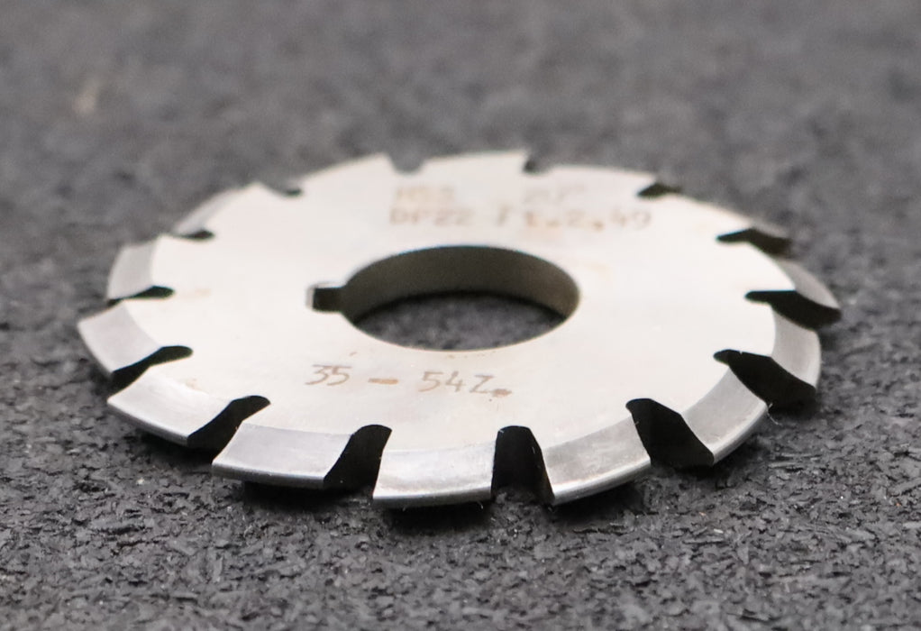 Bild des Artikels DOLD-Zahnformfräser-gear-profile-cutter-DP-22-No.-3--Z=-35-54-EGW-20°Ø50x16mm