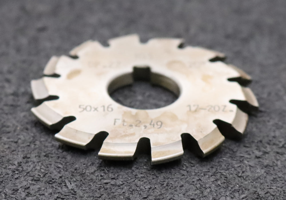 Bild des Artikels DOLD-Zahnformfräser-gear-profile-cutter-DP-22-No.-6--Z=-17-20-EGW-20°Ø50x16mm