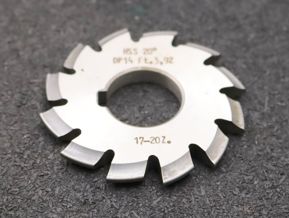 Bild des Artikels DOLD-Zahnformfräser-gear-profile-cutter-DP-14-No.-6--Z=-17-20-EGW-20°Ø60x22mm