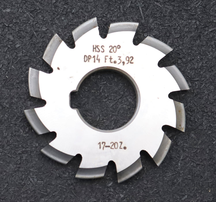 Bild des Artikels DOLD-Zahnformfräser-gear-profile-cutter-DP-14-No.-6--Z=-17-20-EGW-20°Ø60x22mm