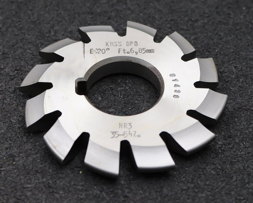 Bild des Artikels DOLD-Zahnformfräser-gear-profile-cutter-DP-8-No.-3-Z=-35-54-EGW-20°-Ø75x27mm