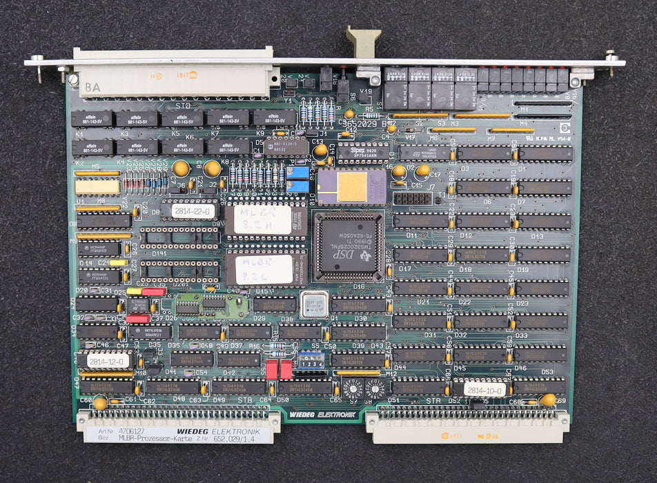 Bild des Artikels WIEDEG-MLBR-Prozessor-Karte-Art.Nr.-4706127-Z.Nr.-652.029/1.4-gebraucht