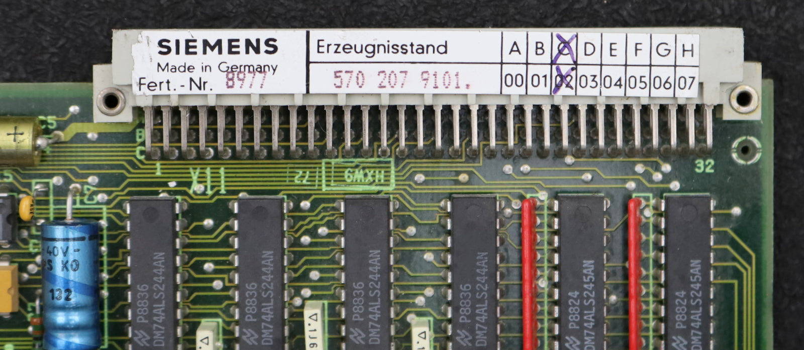 Bild des Artikels SIEMENS-Memory-Modul-6FX1120-7BA01-570-207-9101-E.Stand-C-02-gebraucht