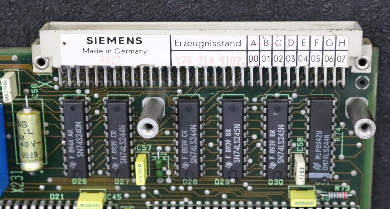 Bild des Artikels SIEMENS<b>Servo-Schnittstellenmodul-6FX1121-4BD01-570-214-9103.00-E.Stand-D