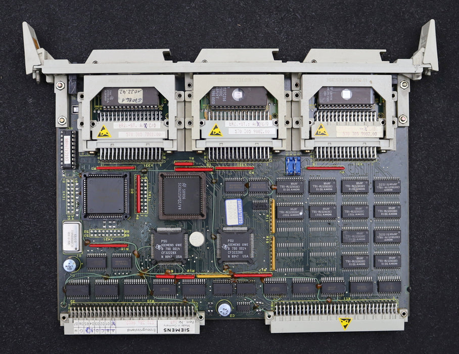 Bild des Artikels SIEMENS-CPU-Control-Board-mit-3x-Speichermodul-6FX1138-6BB00-+-6FX1130-5BB00