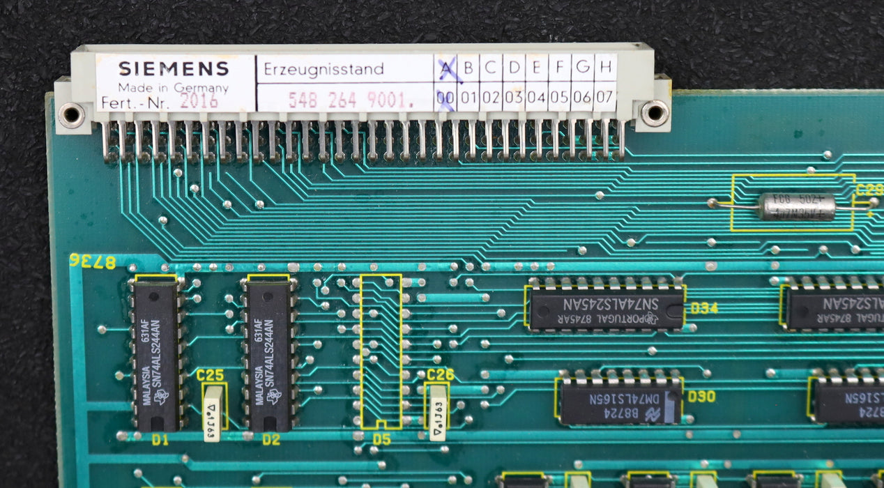 Bild des Artikels SIEMENS-Memory-Board-6FX1126-4AA00-548-264-9001.00-E-Stand-A-gebraucht