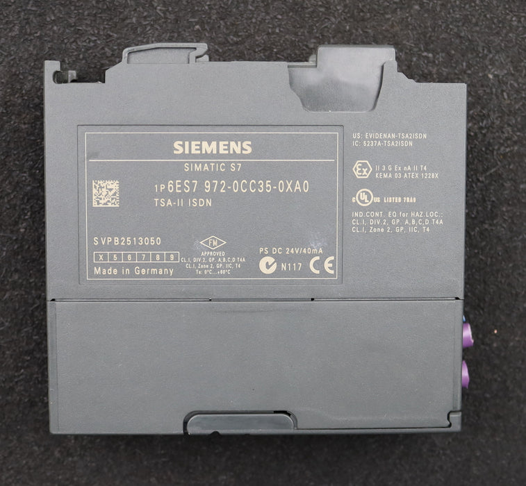 Bild des Artikels SIEMENS-SIMATIC-S7-TS-Adapter-6ES7972-0CC35-0XA0-E-Stand-04-gebraucht