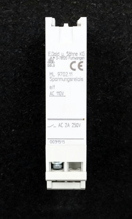 Bild des Artikels DOLD-Spannungswächter-ML9702.11-110VAC-50-60Hz-250VAC-2A-unbenutzt-in-OVP