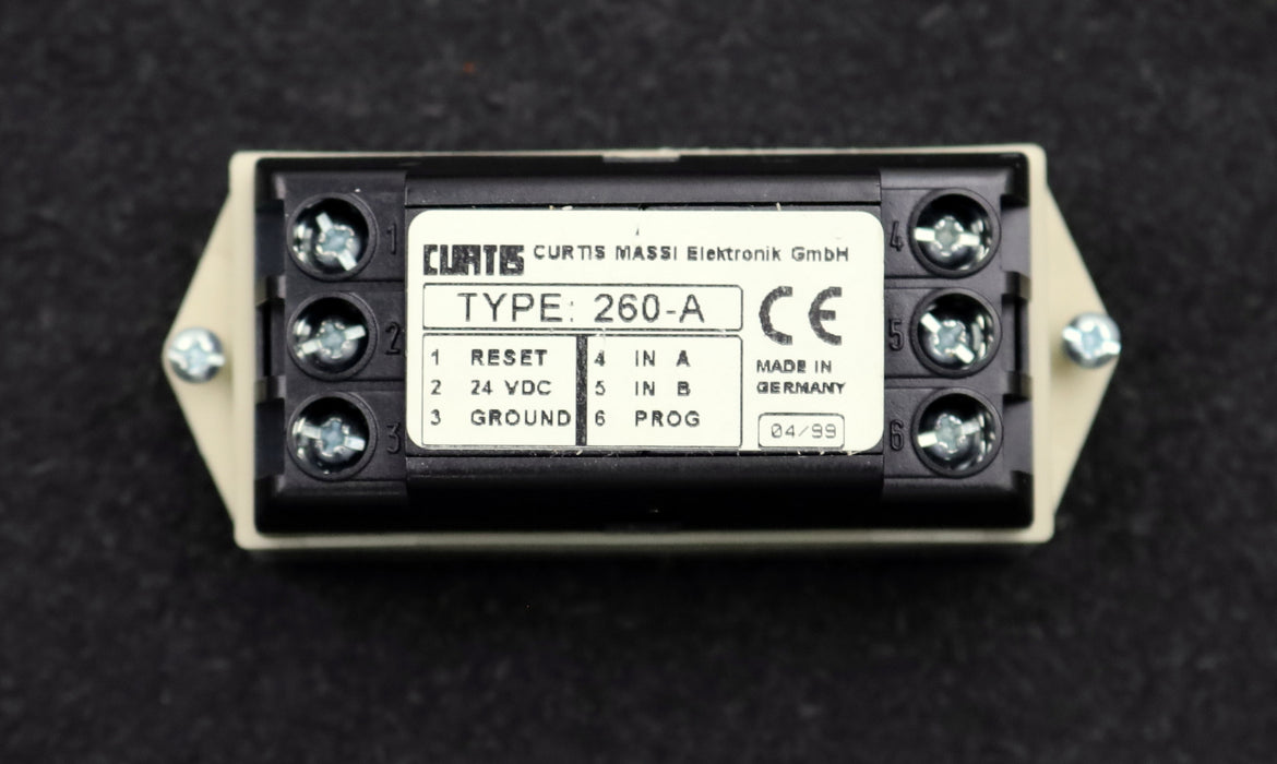 Bild des Artikels CURTIS-Betriebsstundenzähler-TYPE:-260-A-8-Stellige-LCD-Anzeige-unbenutzt