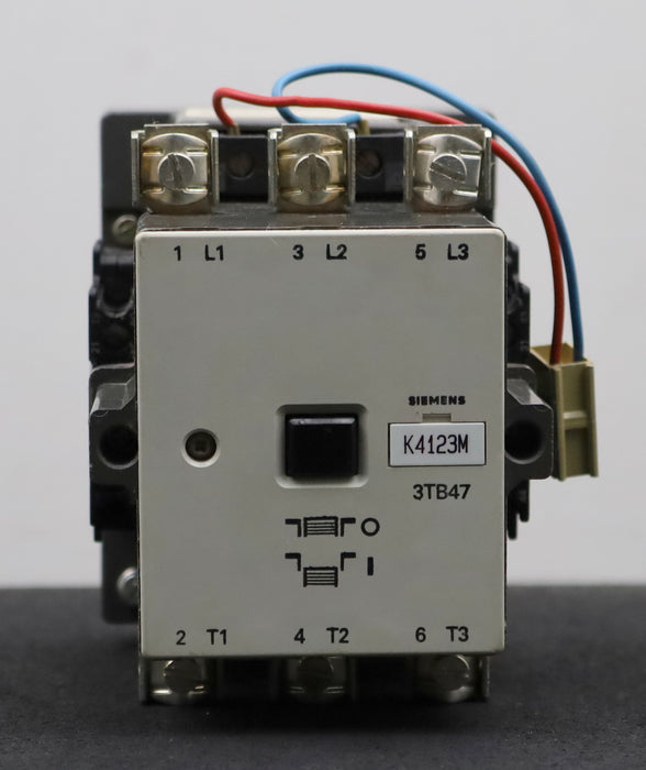 Bild des Artikels SIEMENS-Leistungsschütz-3TB4717-0B-90A-600V-Spulenspannung-24VDC-gebraucht