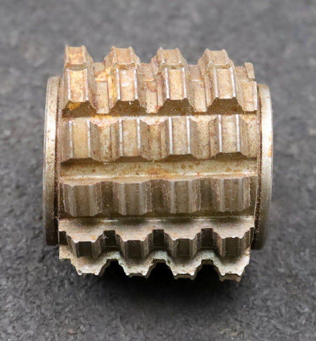 Bild des Artikels PWS-Keilwellen-Wälzfräser--6-Keile-16,3x19,7x4,3mm-mit-Höcker-Ø49x47xØ22mm-LKN