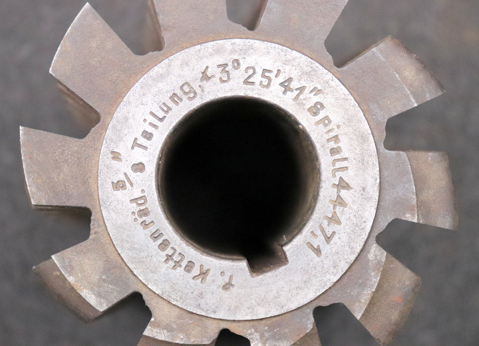 Bild des Artikels Kettenrad-Wälzfräser-chainwheel-hob-Teilung-15,875mm=-5/8"-RollenØ-10,16mm