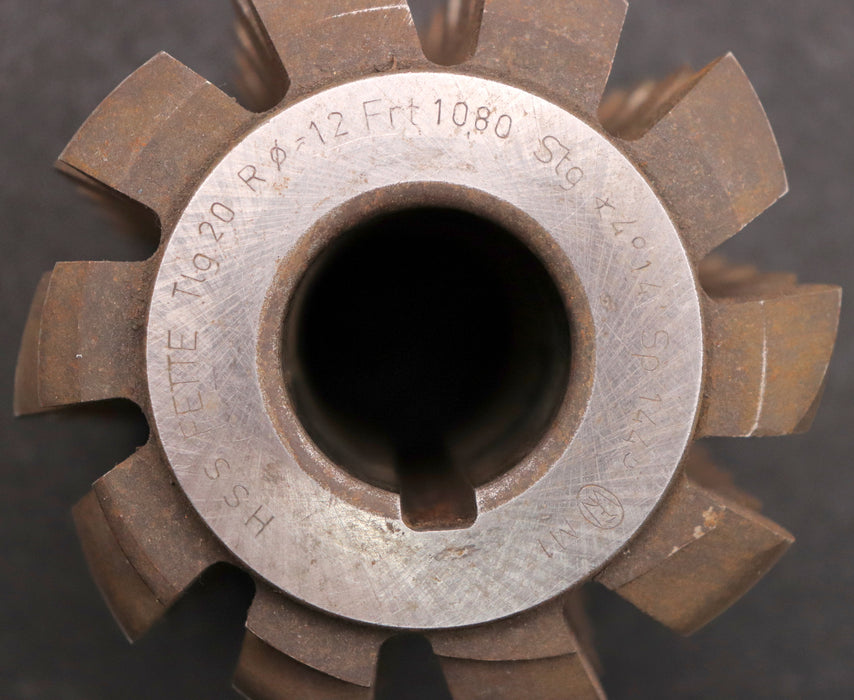 Bild des Artikels FETTE-Kettenrad-Wälzfräser-chainwheel-hob-Teilung-20mm-RollenØ-12mm-Ø95x99xØ32mm