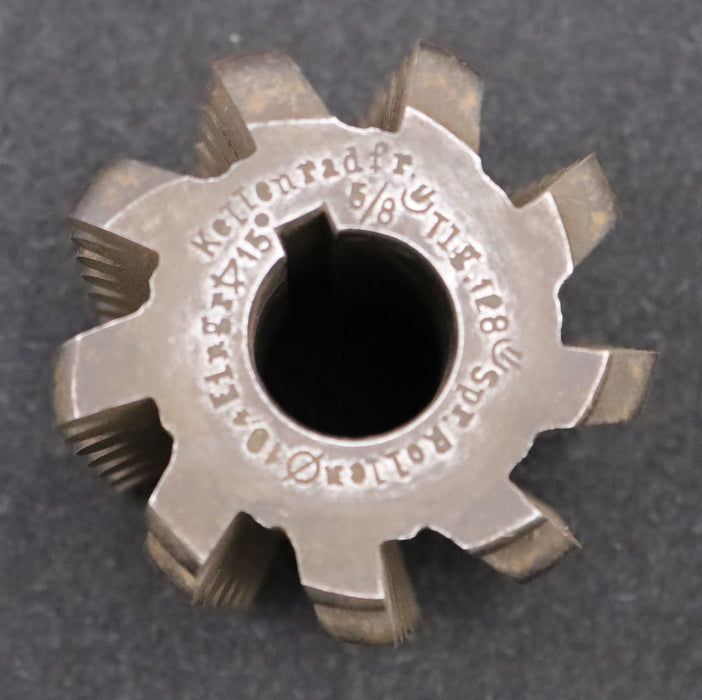 Bild des Artikels Kettenrad-Wälzfräser-chainwheel-hob-Teilung-15,875mm=-5/8"-RollenØ-10,4mm-1gg.Re