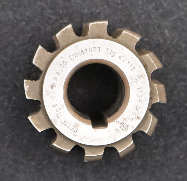 Bild des Artikels FETTE-Kettenrad-Wälzfräser-chainwheel-hob-Teilung-6mm-RollenØ-4mm