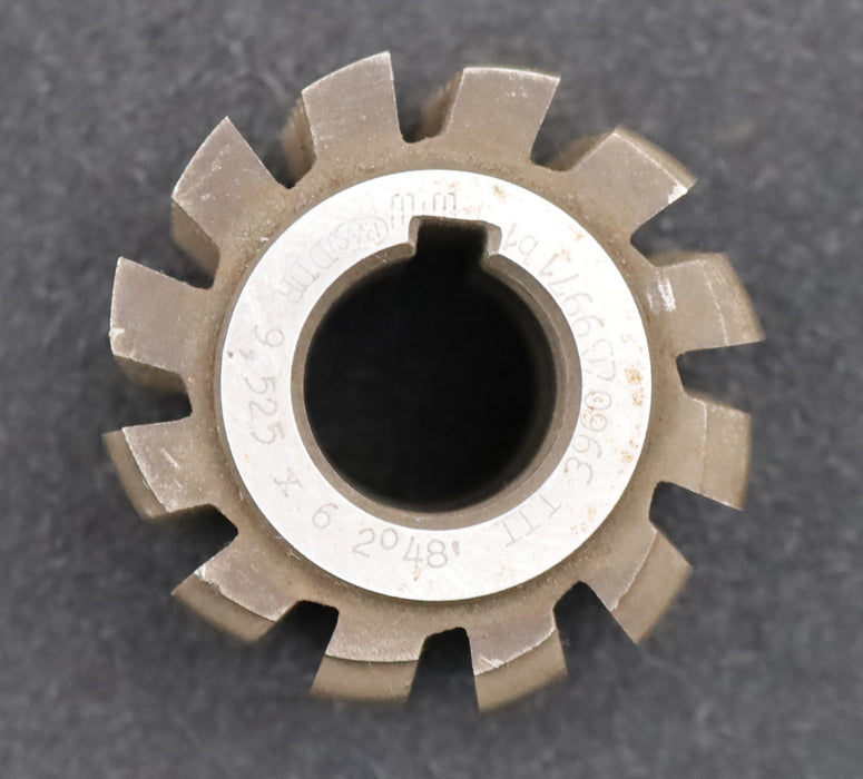 Bild des Artikels PWS-Kettenrad-Wälzfräser-chainwheel-hob-Teilung-9,525mm=-3/8"-RollenØ-6mm