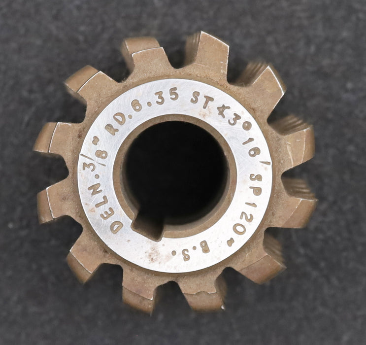 Bild des Artikels SVA-Kettenrad-Wälzfräser-chainwheel-hob-Teilung-9,525mm=-3/8"-RollenØ-6,35mm